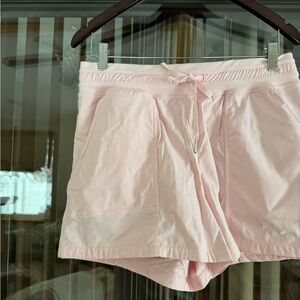 Lululemon Athletica Soft Pink Athletic Shorts, Dance Studio High-Rise 3.5”